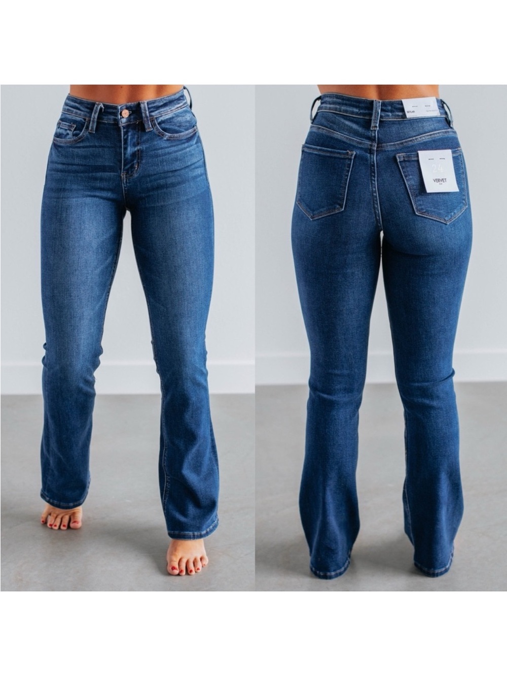 Women's Skylar VERVET High Rise Bootcut Jeans Size 29 NEW
